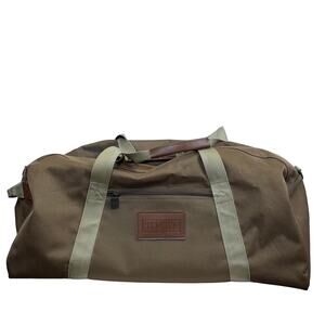 Hersheys North West Collection Brown Canvas Duffle Bag Travel Weekender‎ Luggage